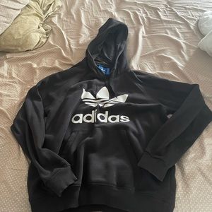 Black adidas hoodie